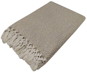 Ριχτάρι Polycotton 190x250εκ. Diamond Beige 7010510-1