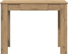 vidaXL Γραφείο Αρτισιανή Δρυς 100x45x75 εκ. από Επεξεργασμένο Ξύλο