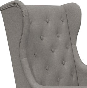 vidaXL Πολυθρόνα Taupe Ύφασμα