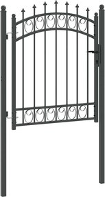 vidaXL Πύλη Φράχτη με Ακίδες EMMEN 125 x 100 εκ