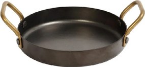 ANTIQUE STONEWASH BLACK ΣΑΓΑΝΑΚΙ ΜΕ 2 ΛΑΒΕΣ 3-PLY SS18/10-SS18/0 370ML D: 14 H: 3CM
