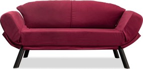 Διθέσιος Καναπές Κρεβάτι Κεραμιδί GENZO 177x75x87