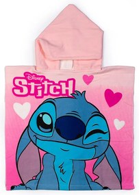 Πόντσο Θαλάσσης Disney Lilo &amp; Stitch 39 Quick Dry Coral DimCol