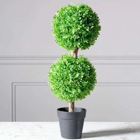 Τεχνητό Φυτό Πυξάρι 6740-6 60cm Green Supergreens Πολυαιθυλένιο,Ύφασμα