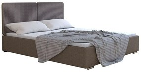 Κρεβάτι Florence 103, Διπλό, Καφέ, 140x200, Ταπισερί, 153x214x97cm, 72 kg | Epipla1.gr