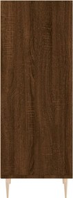 vidaXL Ντουλάπι Καφέ Δρυς 34,5x32,5x90 εκ. Επεξεργασμένο Ξύλο