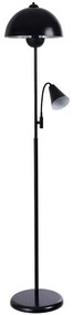 Φωτιστικό Δαπέδου 534LUN5345 Φ30x157cm 1xE27/1xE14 40W Black Opviq