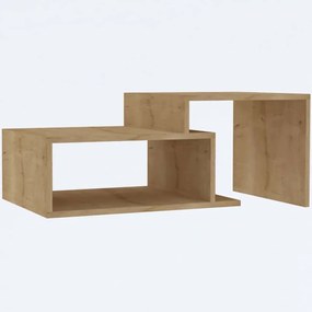 Τραπέζι Σαλονιού Holly 495SSE1315 80x50x40cm Oak