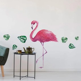 Tropical Flamingos αυτοκόλλητα τοίχου βινυλίου - 44237