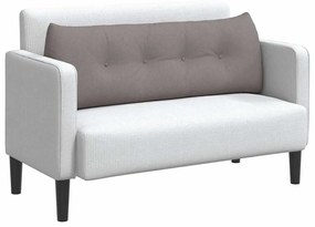 vidaXL Μαξιλάρι Πλάτης Taupe 140 x 24 x 50 εκ ύφασμα