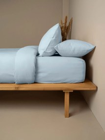 Σεντόνι Υπέρδιπλο 235x270 Μεμονωμένο Sunshine Home Cotton Feelings 103 Light Blue