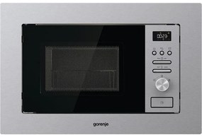 Gorenje BM201AG1X Εντοιχιζόμενος Φούρνος Μικροκυμάτων με Grill 20lt Inox