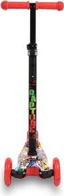 Παιδικό Πατίνι Τρίτροχο (3+ Ετών) Byox Rapture Red