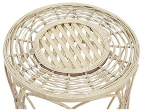 Σετ με 2 τραπέζια DKD Home Decor Καφέ 50 x 50 x 40 cm 50 x 50 x 41,5 cm