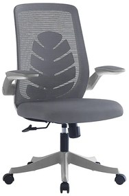 Καρέκλα γραφείου εγρασίας Enrich pakoworld ύφασμα mesh γκρι Model: 254-000007