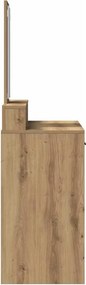 vidaXL Τραπέζι περιποίησης Artisan Oak 100 x 41 x 140 εκ.