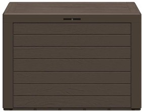 vidaXL Μπαούλο Αποθήκευσης Κήπου Καφέ 78 x 44 x 55 εκ.