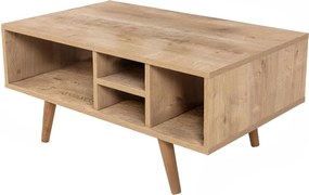 Τραπεζάκι Σαλονιού Sapphire Δρυς POMI 90x55x18