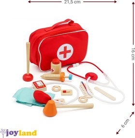 Παιδικό σετ ιατρικών εργαλείων Joyland First Aid