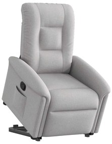 Μόνιμη καρέκλα ανάκλισης Ύφασμα Γκρι σύννεφο