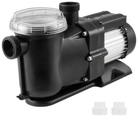 VEVOR Above Ground Swimming Pool Pump, 1500W/2.0HP, 115G PM Single Speed Swimming Pool Pump, Speed 2850RPM, Lift Head Pool Pump 15m Max. with Filter Basket, for Above Ground Swimming Pools, Spas