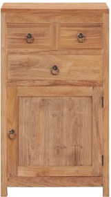 vidaXL Μπουφές 50 x 30 x 90 εκ. από Μασίφ Ξύλο Teak