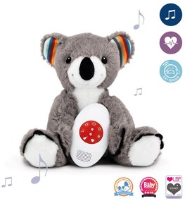 COCO Κοάλα Νανουρίσματος με Χτύπους Καρδιάς και Λευκούς Ήχους ZAZU