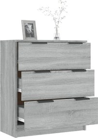 vidaXL Ντουλάπι Γκρι Sonoma 60 x 30 x 70 εκ. από Επεξεργασμένο Ξύλο