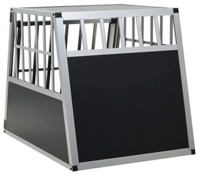 vidaXL Κλουβί Σκύλου με Μονή Πόρτα 65 x 91 x 69,5 εκ.