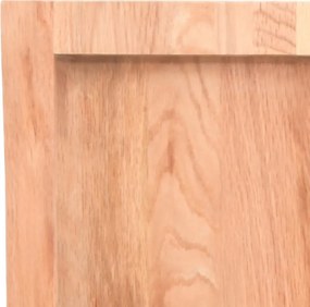 vidaXL Επιφ Τραπεζιού Αν Καφέ 160x40x(2-4)εκ. Επεξ. Μασίφ Ξύλο Δρυός