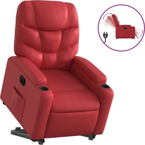 vidaXL Πολυθρόνα Ηλεκ.Ανακλινόμενη με Ανύψωση απόΣυνθετικό Δέρμα