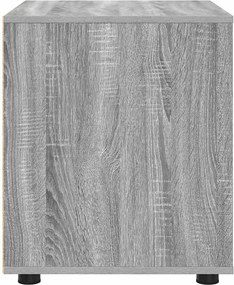 vidaXL Ντουλάπι αποθήκευσης Γκρίζο Σονομα 60 x 48 x 57 εκ