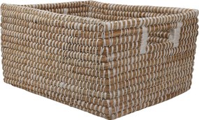 ΨΆΘΙΝΑ &amp; ΥΦΑΣΜΆΤΙΝΑ ΚΑΛΆΘΙΑ BASKET RECTANGULAR, SET OF 2 BD2000340