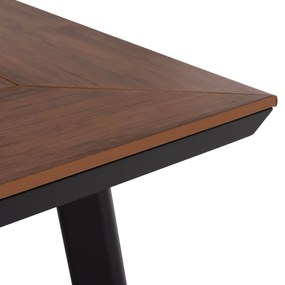 Τραπέζι TABER Αλουμινίου Γκρί με Επιφάνεια Polywood 200x100x75Υ εκ. 200x100x75 εκ.