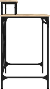 vidaXL Γραφείο Sonoma Δρυς 80x50x90 εκ. από Επεξεργασμένο Ξύλο
