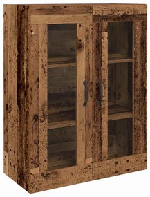 vidaXL Highboard 2 pcs Παλαιό ξύλο 69.5 x 34 x 180 εκ.