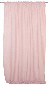 Κουρτίνα 9290 Με Τρέσα Blush Pink Viopros 280x270cm Πολυέστερ