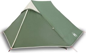 vidaXL Σκηνή Κάμπινγκ 2 Ατόμων Αδιάβροχη Πράσινη