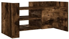 vidaXL Έπιπλο Τηλεόρασης Καπνιστή Δρυς 80x35x40 εκ. Επεξ. Ξύλο