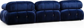 1-Seat Sofa Bubble O1 - Velvet Blue Blue