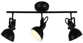 Σποτ Τρίφωτο 3xE14 L60cm Black Matt Trio Lighting Gina R80153032