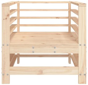 vidaXL Καρέκλες Κήπου 2 τεμ. από Μασίφ Ξύλο Πεύκου