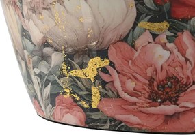 Βάζο Home ESPRIT Πολύχρωμο Ροζ Μέταλλο 33 x 33 x 35 cm