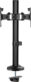 BRATECK βάση γραφείου για 2x οθόνες LDT40-G02, 17-32", έως 8kg