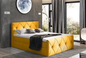 Επενδυμένο κρεβάτι Crystal lux-Kitrino-200 x 200