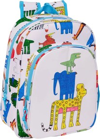 Σχολική Τσάντα Algo de Jaime Λευκό 26 x 34 x 11 cm