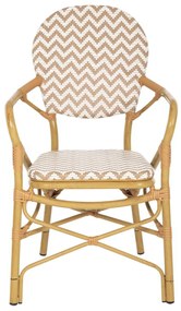 ΠΟΛΥΘΡΟΝΑ ΑΛΟΥΜΙΝΙΟΥ BAMBOO LOOK ΦΥΣΙΚΟ - ΛΕΥΚΟ HM5928.03 55x58x95 εκ.
