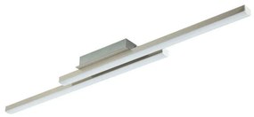 Φωτιστικό Οροφής-Πλαφονιέρα Fraioli-Z 900076 105,5x12x6,5cm 2xLed 17W Satin Nickel Eglo