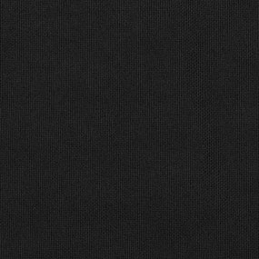 Κουρτίνες Συσκότ. με Τρουκς/Όψη Λινού 2 τεμ. Μαύρες 140x225 εκ - Μαύρο