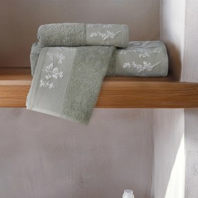Πετσέτες Μπάνιου (Σετ 3τμχ) Nef-Nef Homeware Claris Green 500gsm